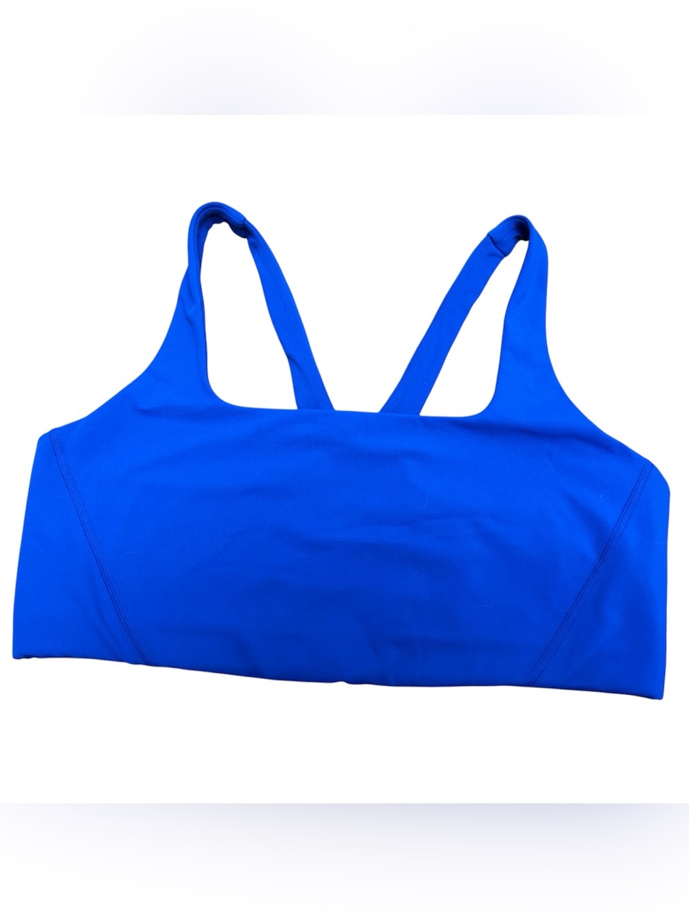 CRZ YOGA Royal Blue Strappy Sports Bra